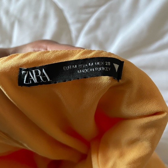 ZARA cut out linen blend dress - Picture 2 of 5